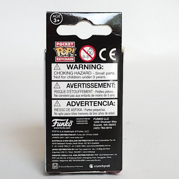 ADORABLE BANANYA Pocket Pop! Keychain BNIP Long Haired Bananya Crunchyroll Anime - Picture 3 of 4